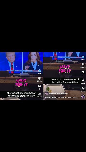 Kamala Lying-Azz Harris caught LYING