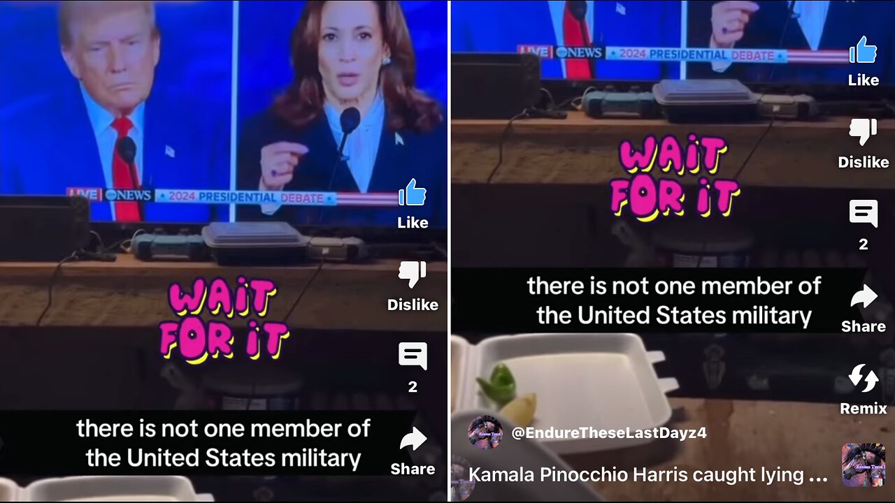 Kamala Lying-Azz Harris caught LYING