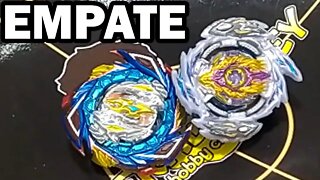 A BATALHA COM MAIS EMPATES | Beyblade Burst DB | Testando o Rage Longinus .Sh 1D