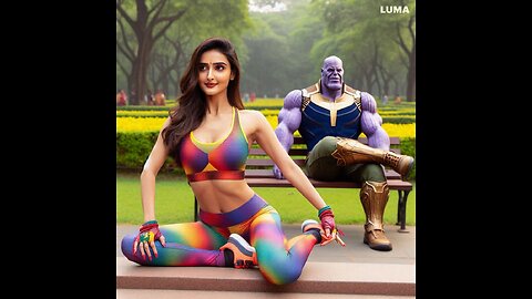 THANOS WITH GIRLS 🤣