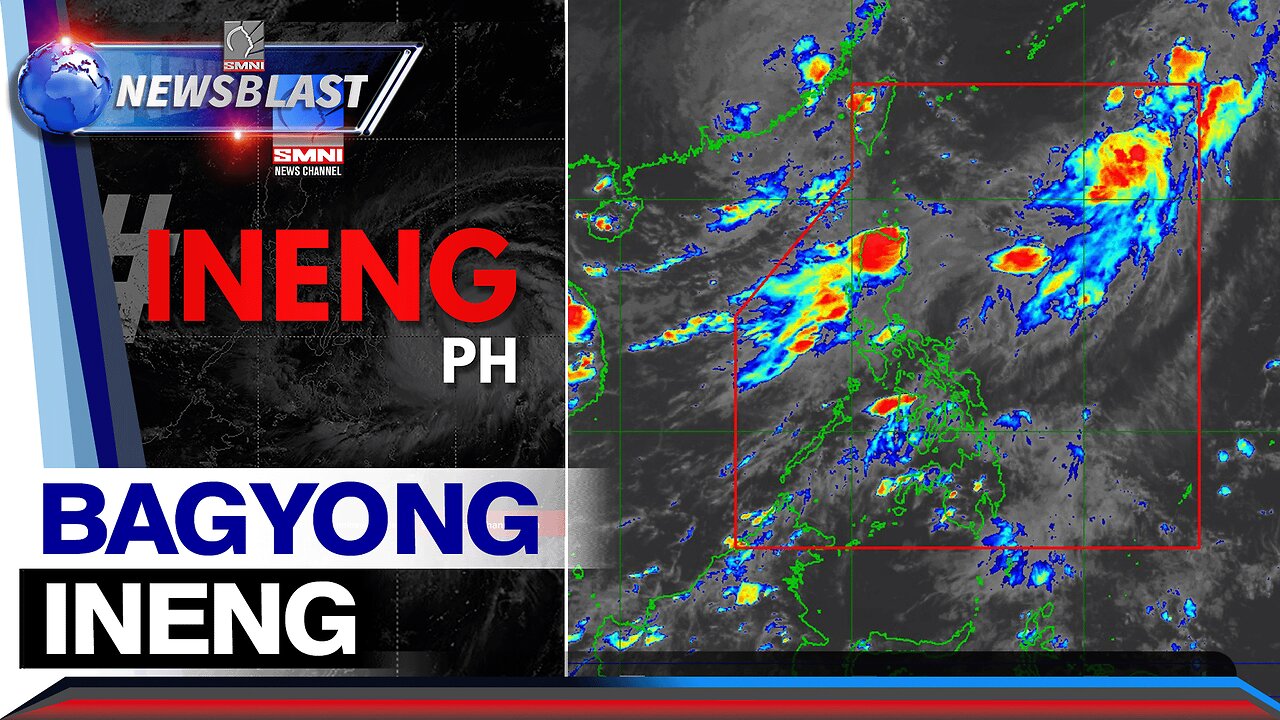 Bagyong #InengPH, napanatili ang lakas; Habagat, nagdudulot ng mga pag-ulan sa Luzon