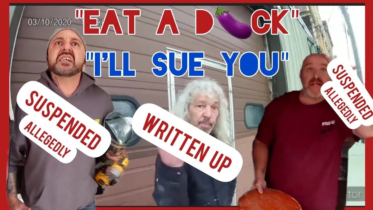 "EAT A D*CK, I'LL SUE YOU!!!" COP SUCKER Get's EDUCATED.