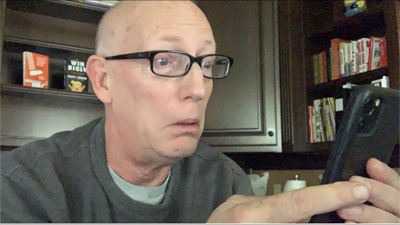 Episode 1547 Scott Adams: I'll Tell You About the Frightening News Today. Join Me If You Dare