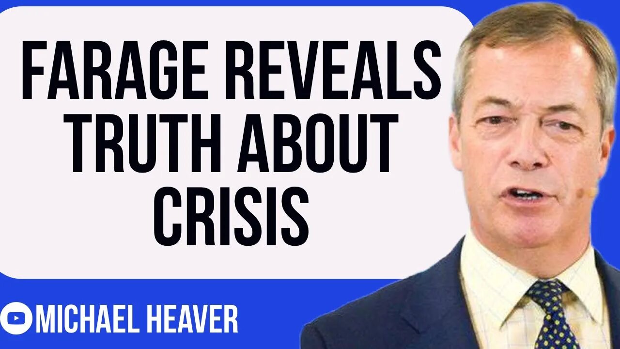 Nigel Farage Exposes TRUTH About Crisis