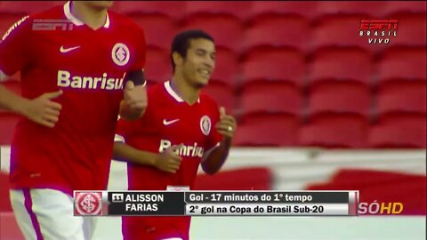 Os Gols do Jogo | Internacional 2 x 0 Santos | Copa do Brasil Sub 20 | 13-11-2014