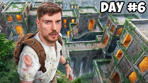 7 Days Exploring An Underground City|Mr beast|