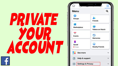 How to Private Your Facebook Account
