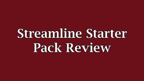 Streamline Starter Pack Review