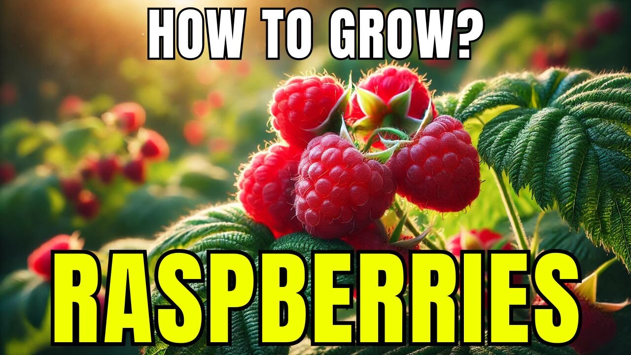 How to Grow Raspberries on a Farm 🍓 | Step-by-Step Guide