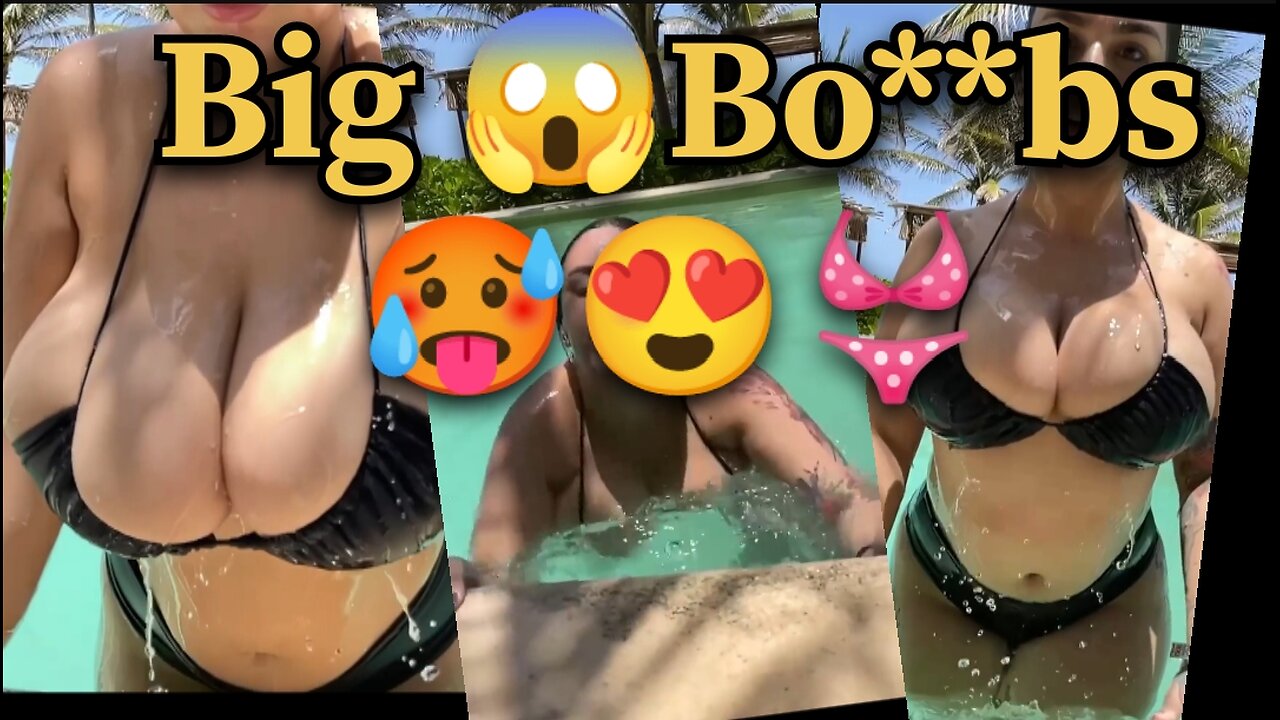 big 😱boobs 😍 | hot girl in pool 👙🥵🥵 | sexy girl with hot🔥 boobs 😳 | adult videos 😍 | Hot 🔥