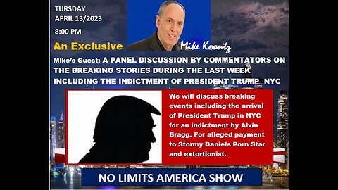 NO LIMITS AMERICA SHOW - NEWS APRIL 13, 2023