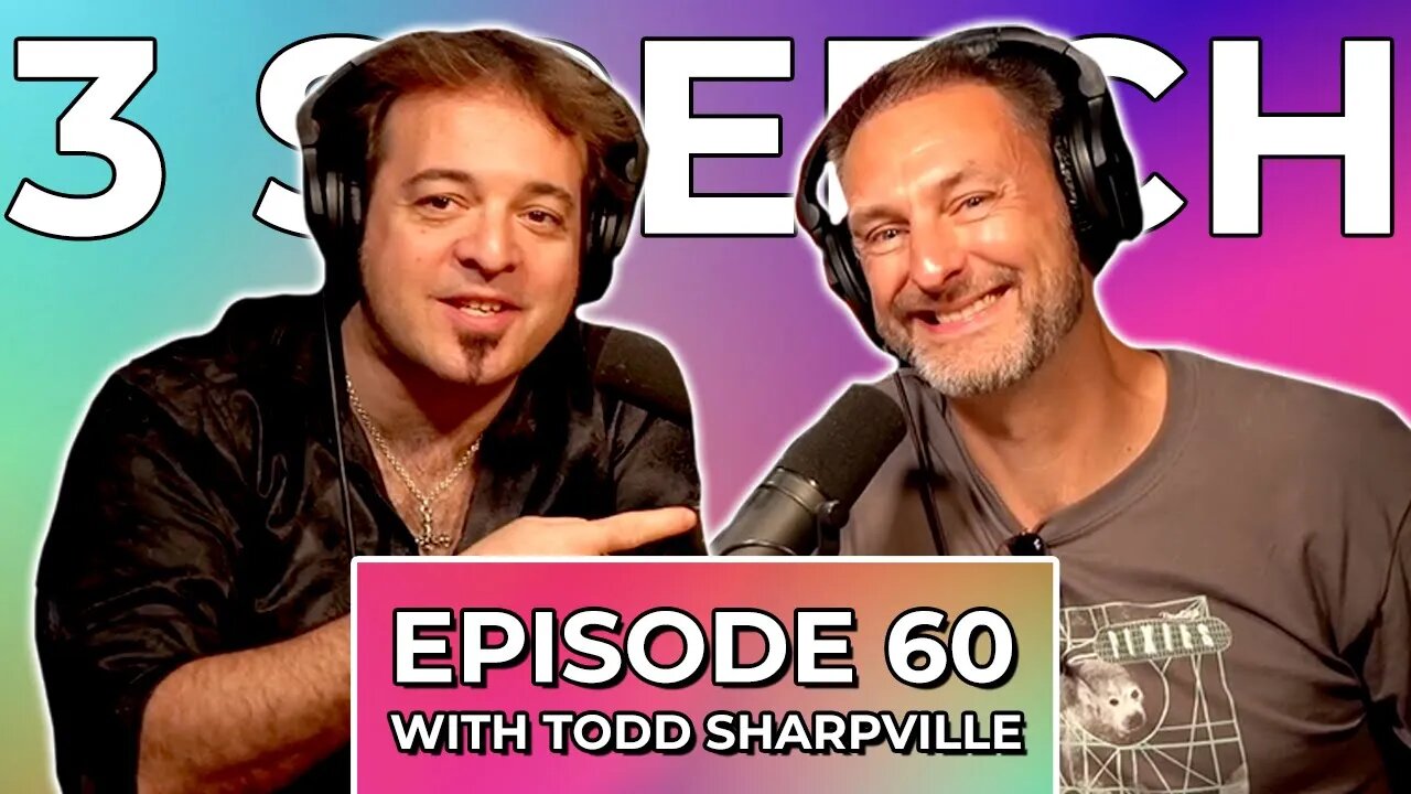 The RAF, Blues and Hot Criminals with Todd Sharpville - 3 Speech Podcast #60