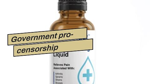 Government pro-censorship arguments are hilarious…