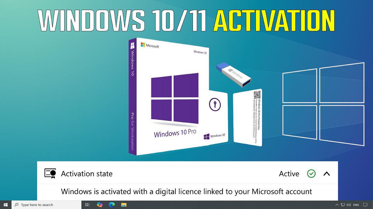 Activate Windows 10/11 Using Windows Product Key or Digital License