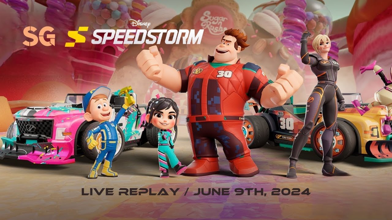 Disney Speedstorm - Mobile | Mobile Sunday Night Live Replay | June 9th, 2024 (GMT/UTC + 8)