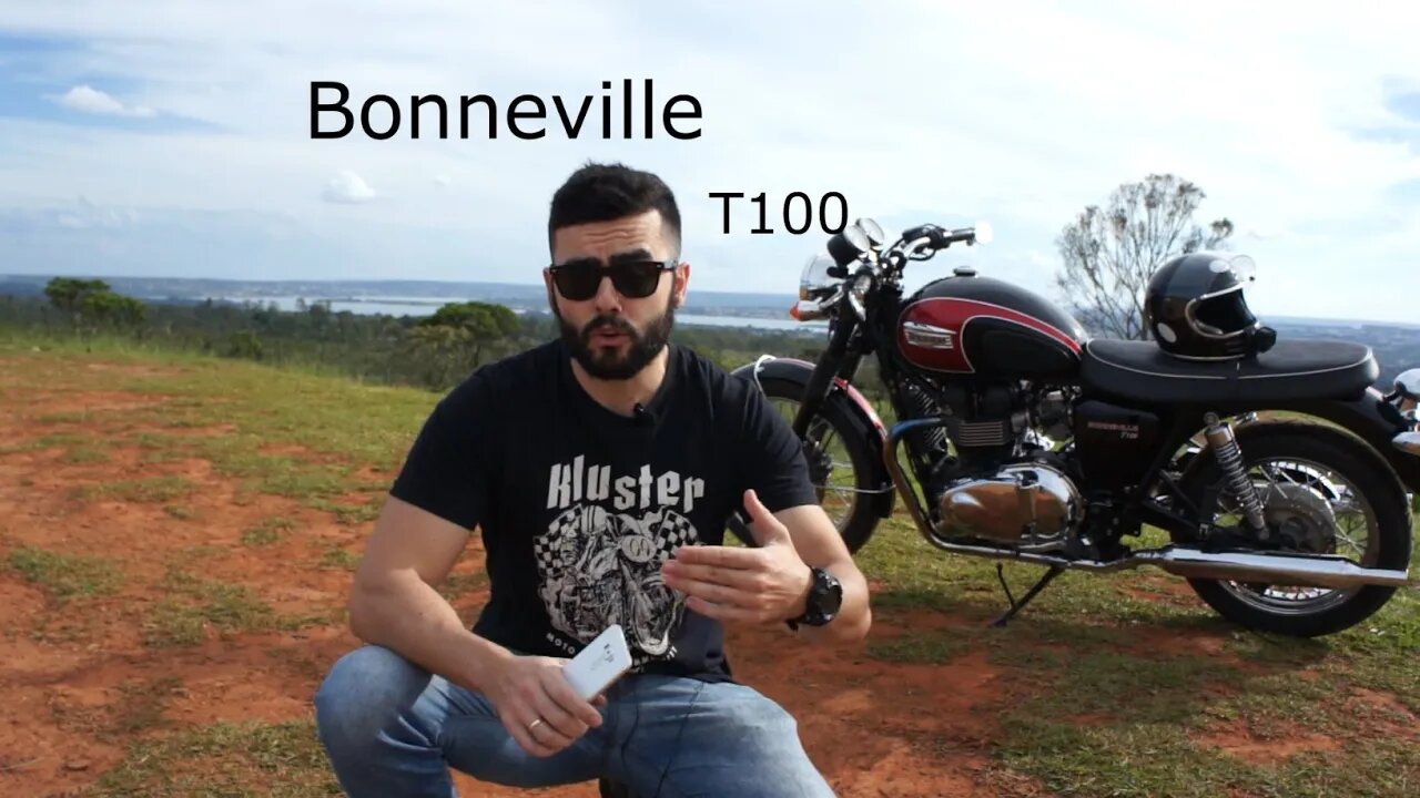 #Bonneville Triumph Bonneville T100 - Minha opinião e algumas especificações.