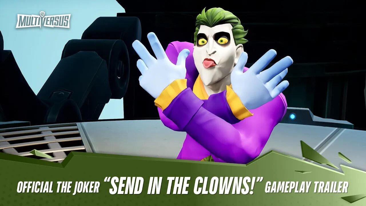 MultiVersus | Official The Joker “Send in the Clowns!” Gameplay Trailer