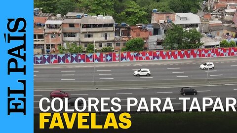 G-20 | Paneles de colores para ocultar las favelas a los líderes del G20 | EL PAÍS