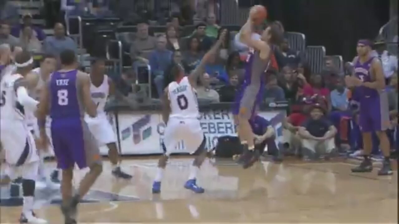 Steve Nash 24 Points 11 Ast @ Hawks, 2011-12.