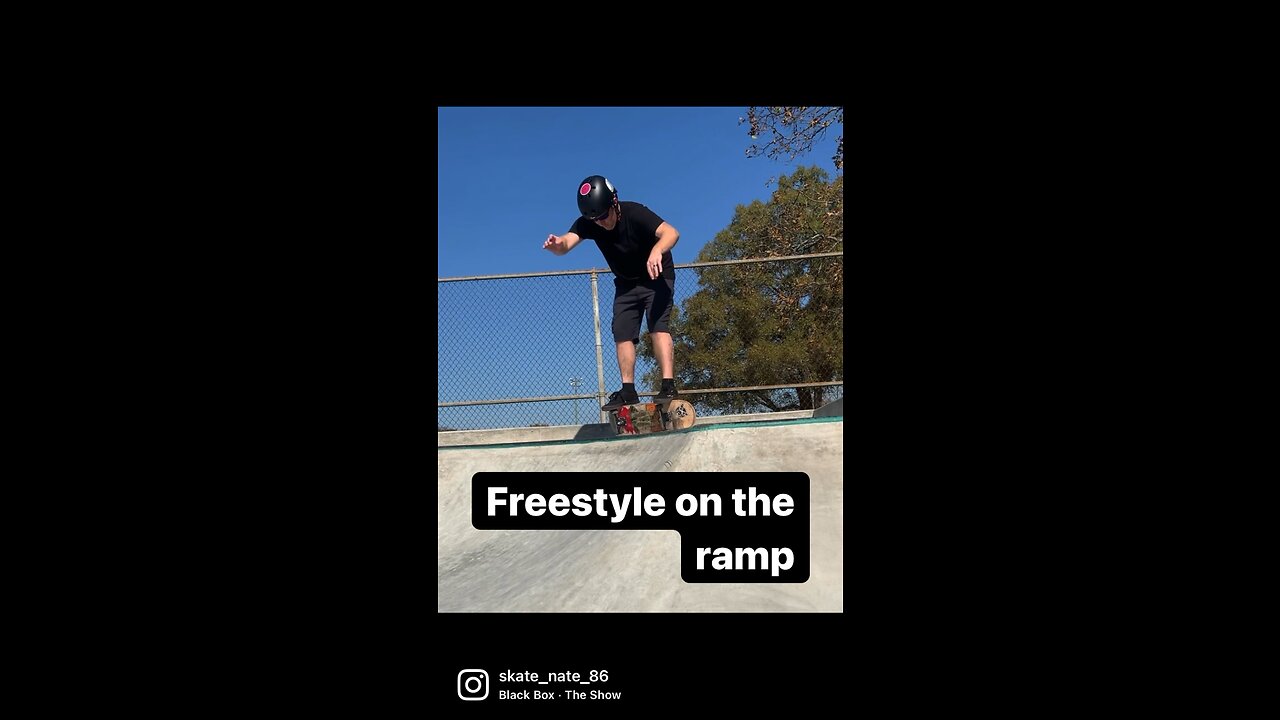Some freestyle on the Ramp