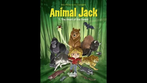 CINCO EXEMPLOS DE ILUSTRAÇÃO QUADRINHOS ANIMAL JACK