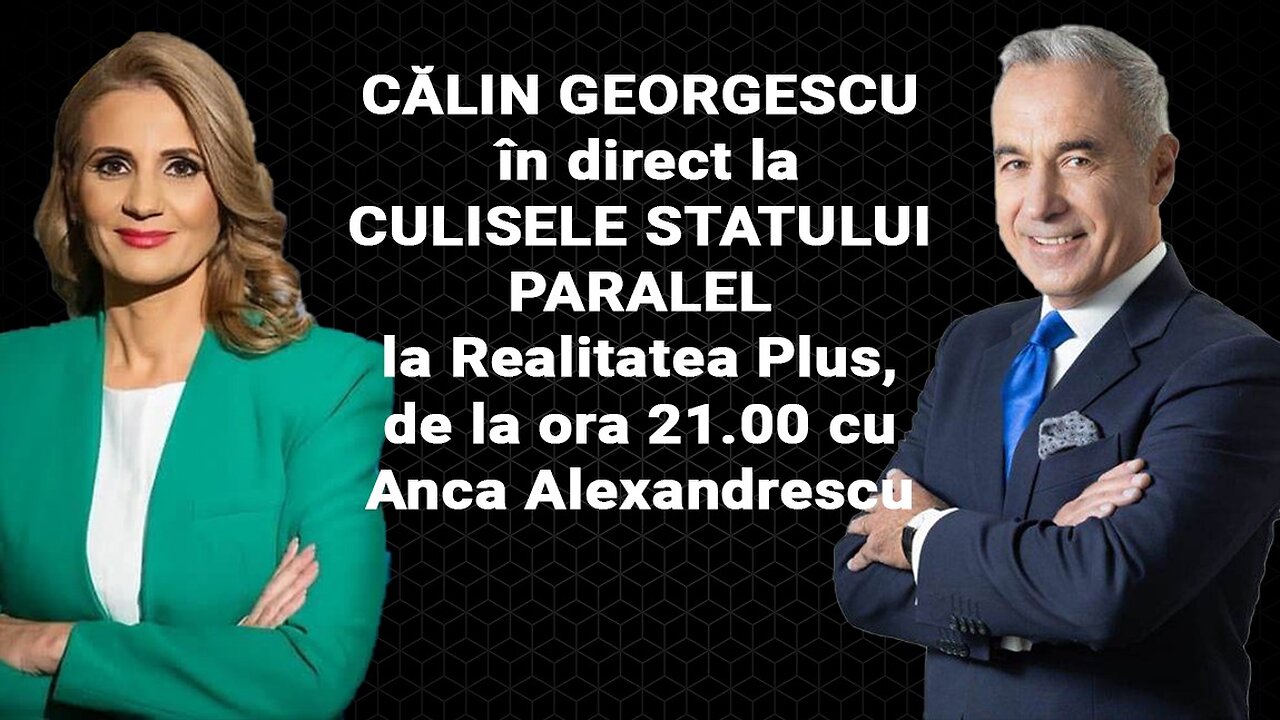 Anca Alexandrescu si Calin Georgescu - Emisiunea-revolutie de la Realitatea