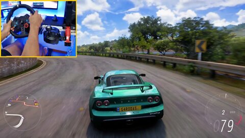 THE LOTUS EXIGE S - FORZA HORIZON 5 - Steering Wheel + Shifter G29