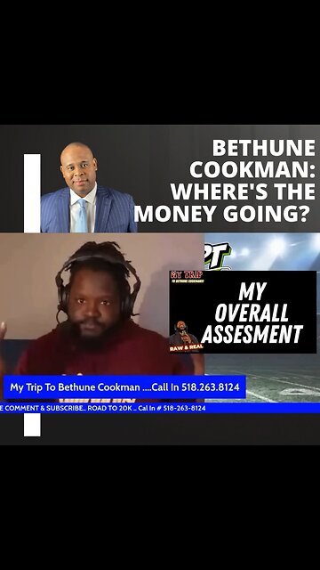 BETHUNE COOKMAN: WHERE’S THE MONEY GOING??