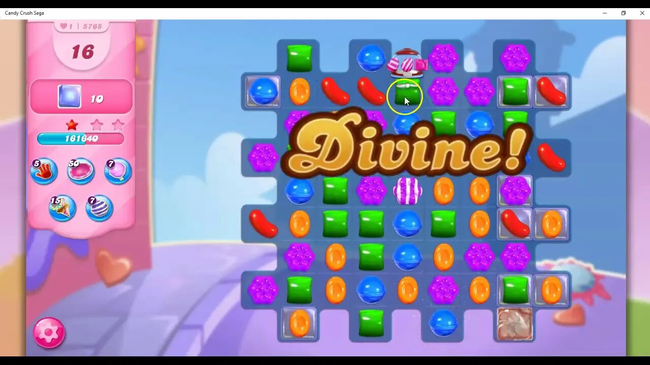 Candy Crush Level 5765 Talkthrough, 28 Moves 0 Boosters