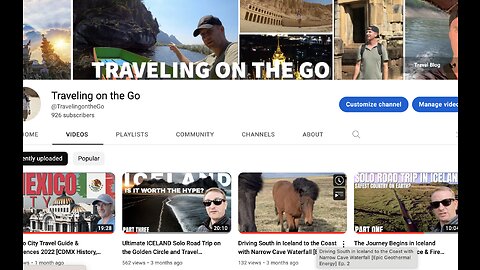 Adventure Travel is on the way! Live your life, explore to the fullest before it's too late