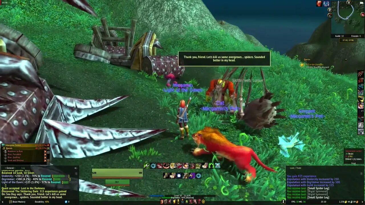 Lost in the Darkness WoW MMORPG Quest Guide