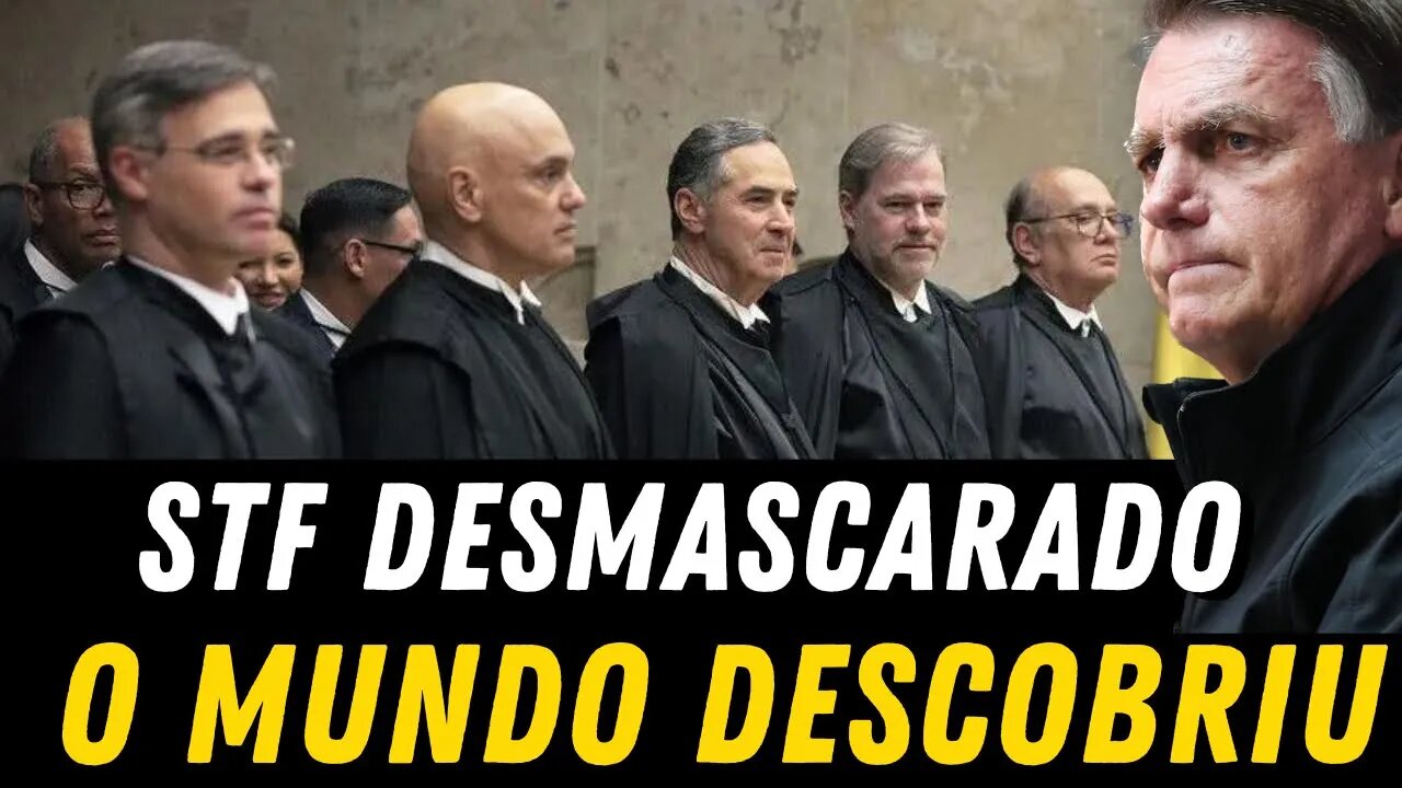 Aconteceu Agora‼️ STF Desmascarado‼️ O Mundo Agora Conhece TODA a Verdade!