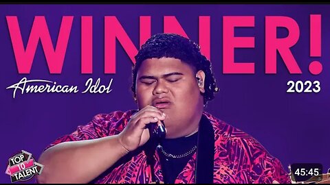 Winner of American Idol 2023 Iam_tongi all performances