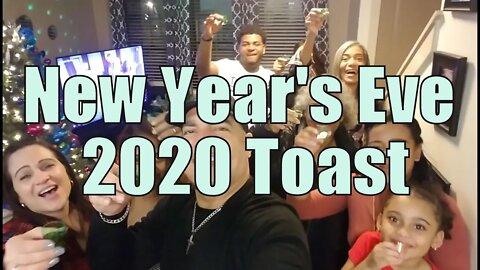 New Year's Eve 2020 Toast