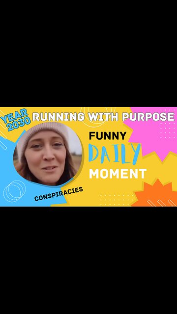 Funny Daily Moment - Running with Purpose