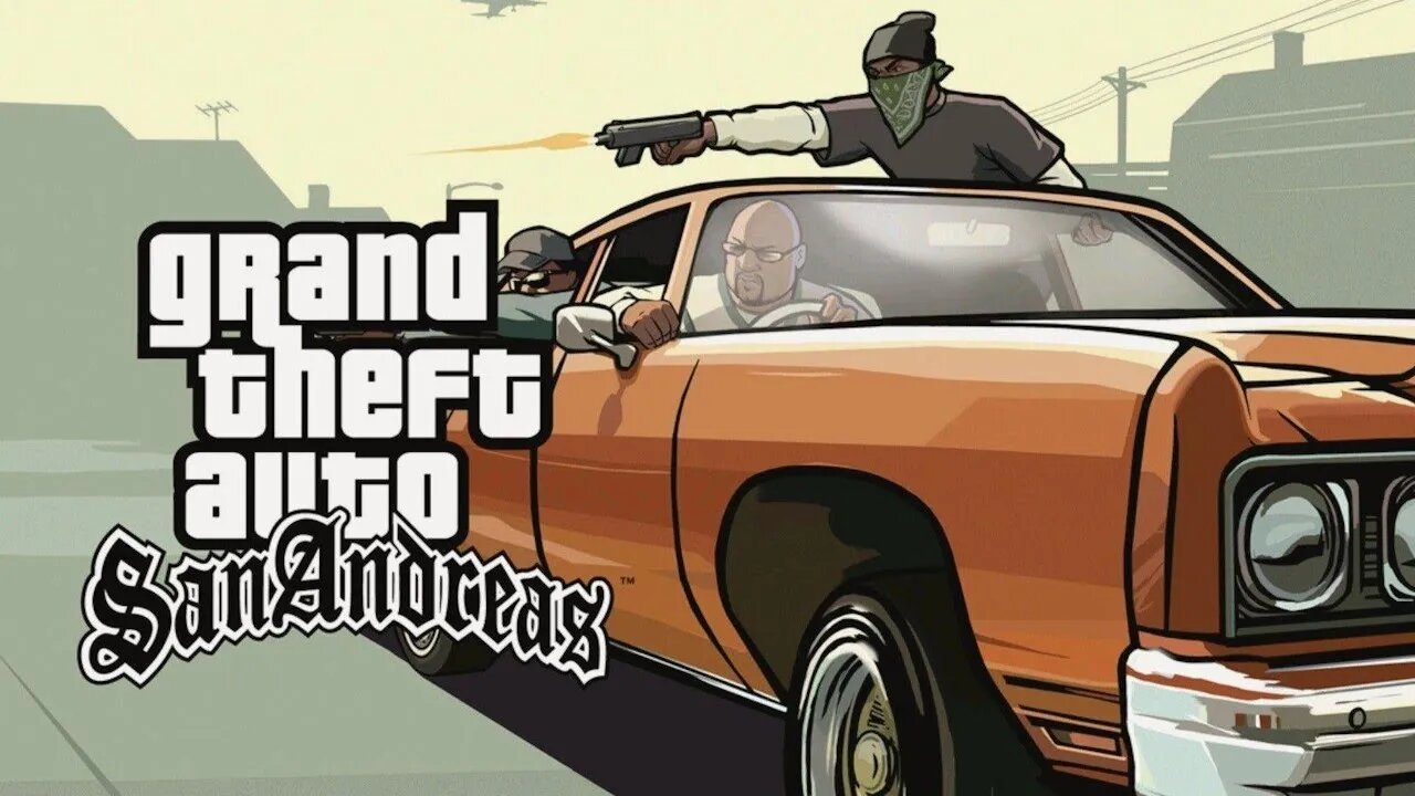 Grand Theft Auto: San Andreas (PS2 Game on PS4) - Gameplay/Shenanigans