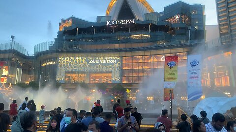 Bangkok music fountain
