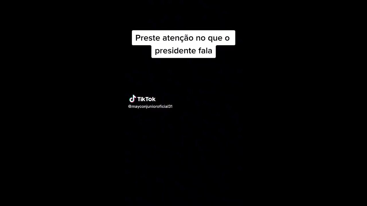 Presidente falando sobre os últimos acontecimentos - adiante capitão!