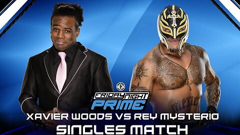 Xavier Woods Vs Rey Mysterio NCW