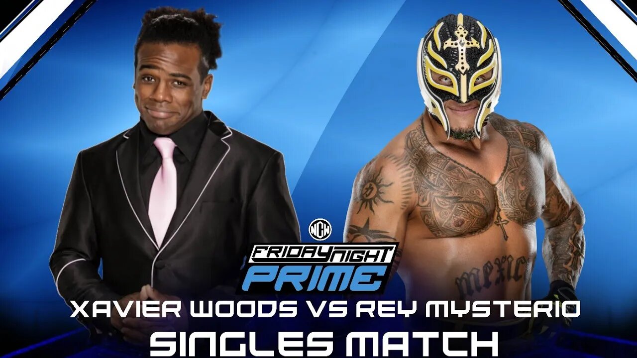 Xavier Woods Vs Rey Mysterio NCW