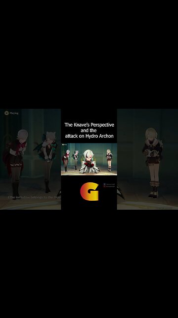 [Shorts] The Knave attacked the Hydro Archon Part 6