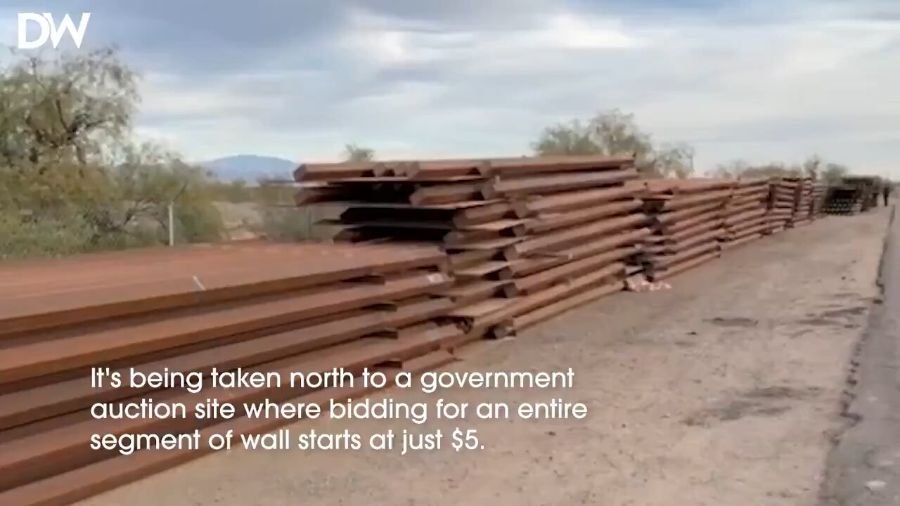 The Biden admin is selling unused border wall materials to stop Trump from completing the wall