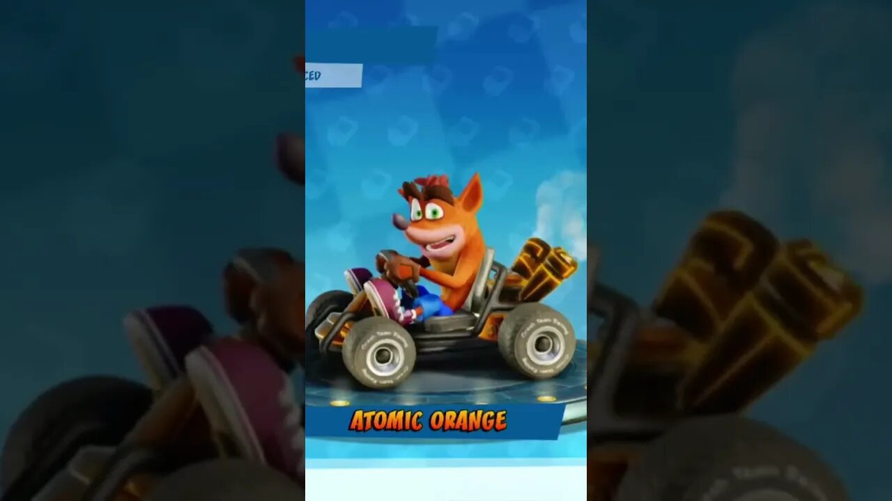 Atomic Orange Paint Job Showcase - Crash Team Racing Nitro-Fueled