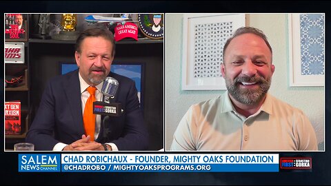 I couldn't say no to my son. Chad Robichaux with Sebastian Gorka on AMERICA First