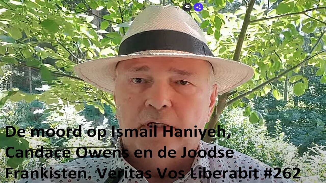 De moord op Ismail Haniyeh, Candace Owens en de Joodse Frankisten. Veritas Vos Liberabit #262