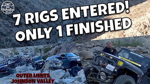 Multiple Rigs Broken Down! Outer Limits, Johnson Valley. PT. 1