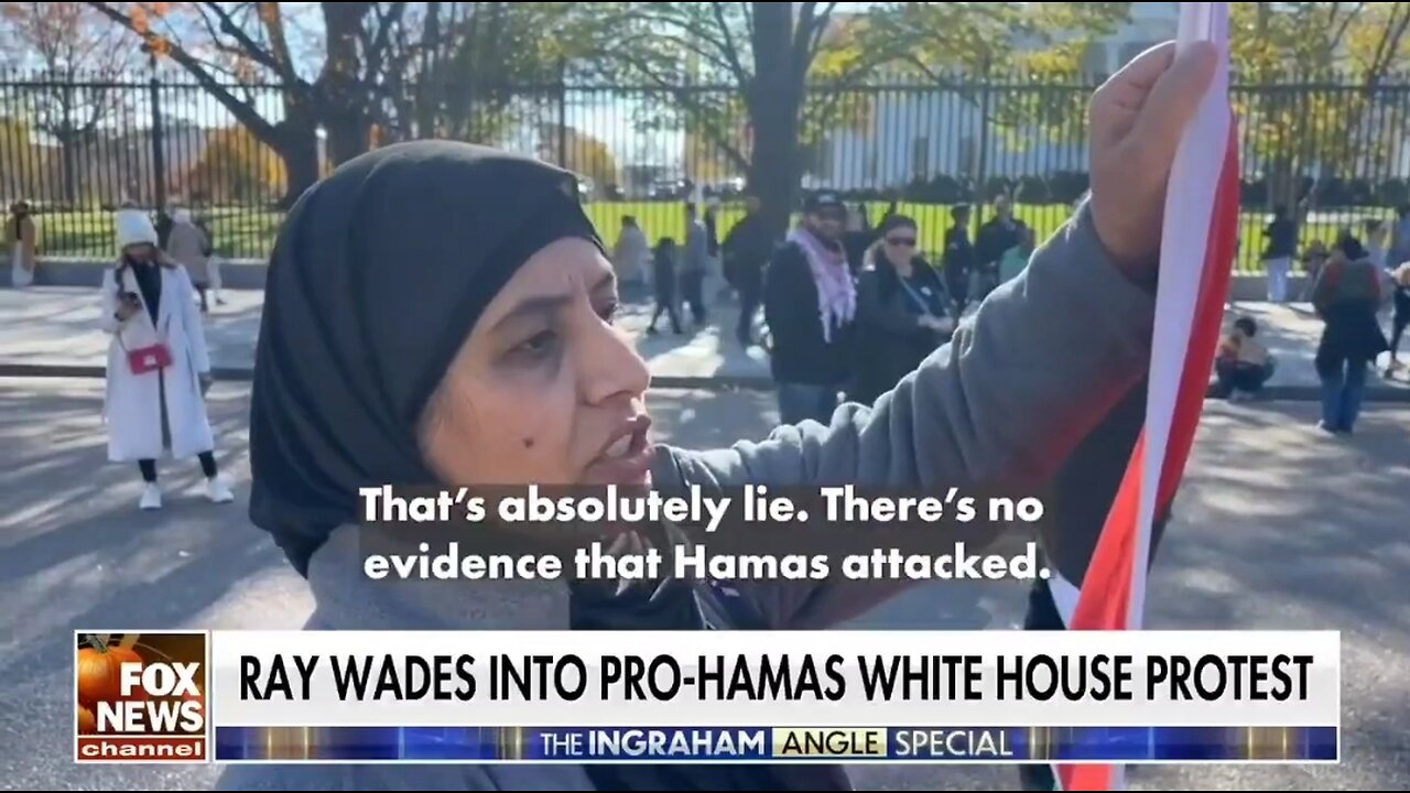 Fox News' Arroyo Talks to Idiot Pro-Hamas Protesters