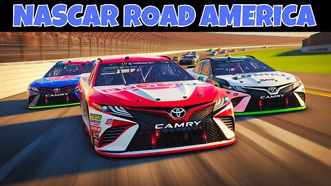 NASCAR Meets Road America: Toyota Camry Goes All Out!