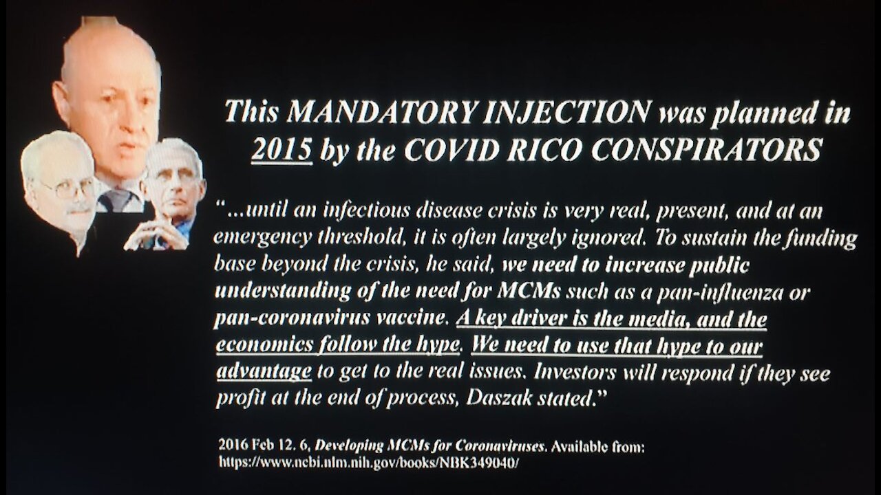 🚨 Nov 5 2021 - David Martin PhD - Evidence COVID + Vax Was Planned & Patented Years In Advance