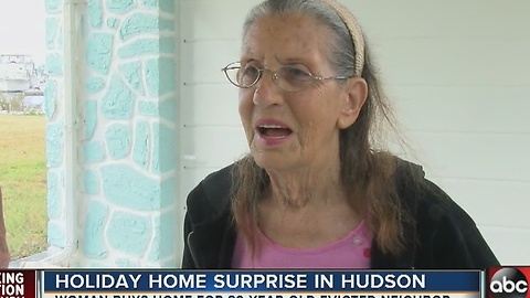 Neighbors help 89-year-old woman after eviction